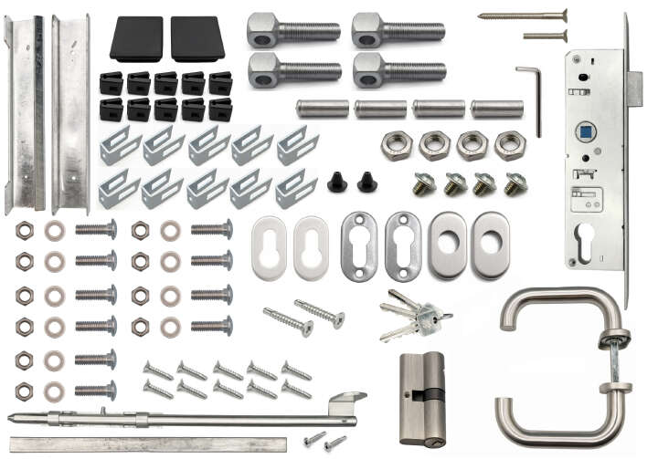 Gartentor Doppelflügelig